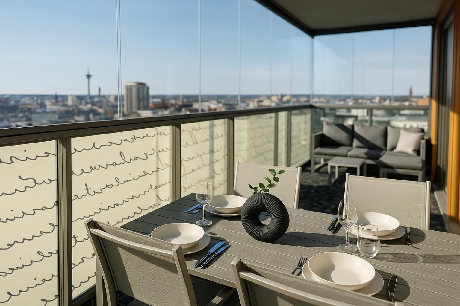Finland Panorama Suite: Luxury Sauna Retreat With Arena Views Tampere
